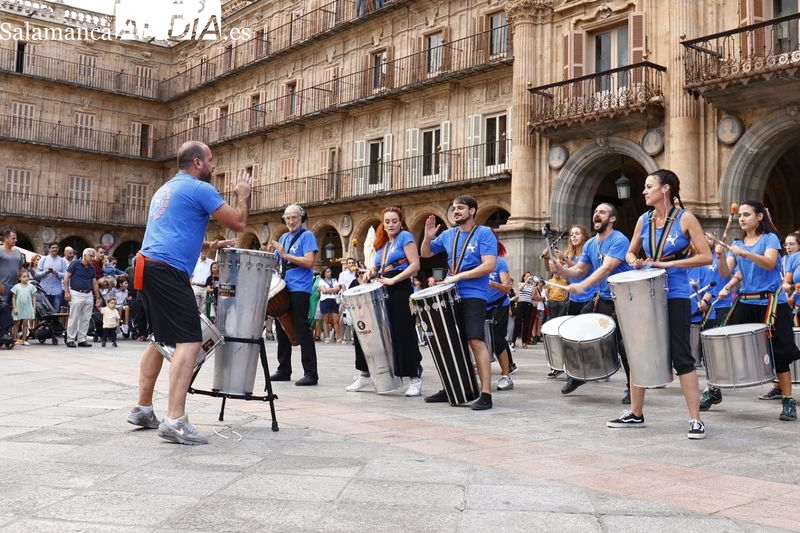 Día Mundial del Alzheimer en Salamanca a ritmo de batucada 