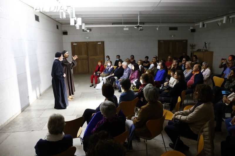 Cielo e infierno, con el grupo Etón Teatro, en la Casa de las Conchas
