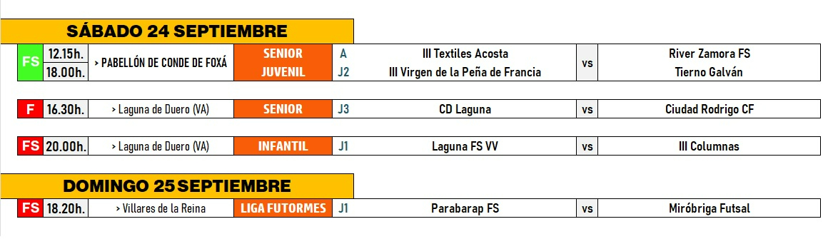 AD | 24-25 SEP | Conde de Foxá acoge otro amistoso del III Senior y el debut en casa del III Juvenil