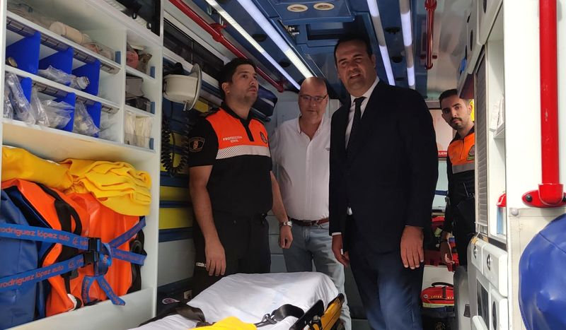  La agrupación de voluntarios de Protección Civil de la provincia que contará con su propia ambulancia