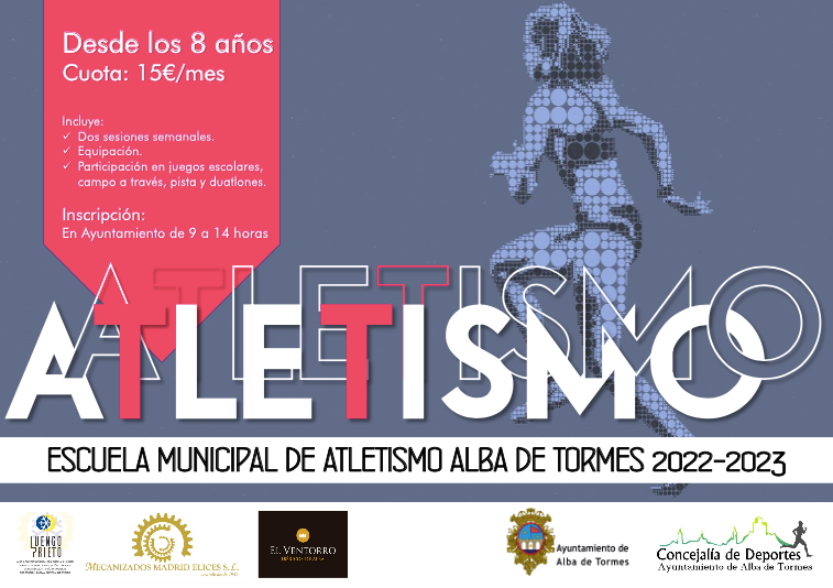 Abierto el plazo para formar parte de la Escuela Municipal de Atletismo