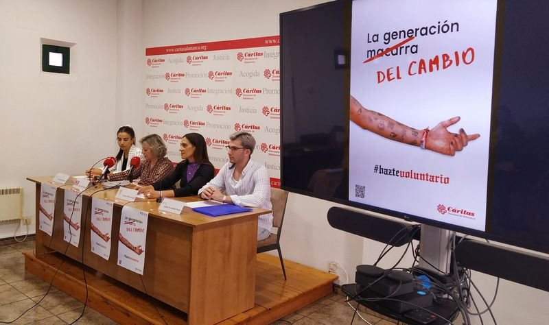 Cáritas busca voluntarios en La generación del cambio
