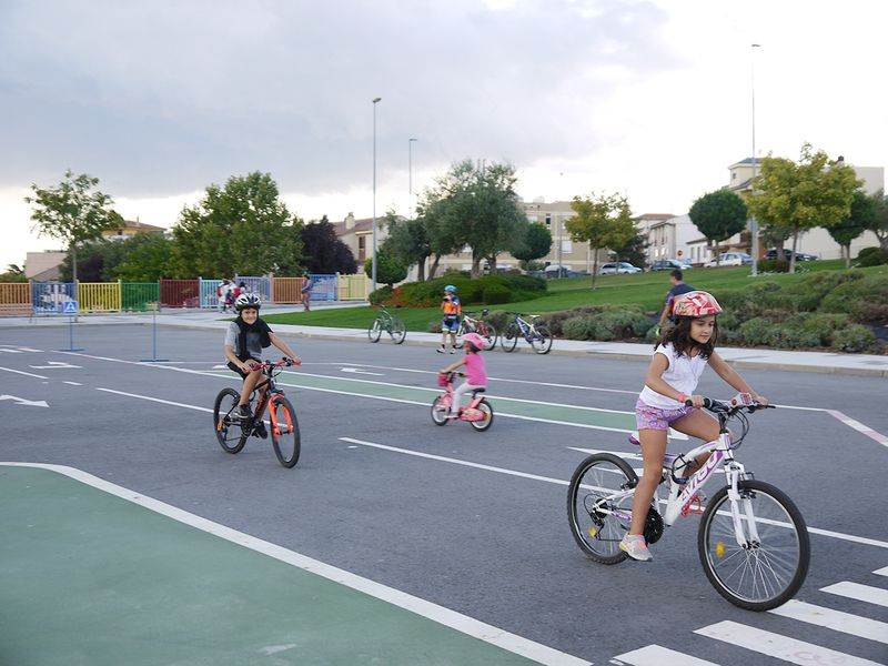 La bicicleta, protagonista de la jornada en Carbajosa de la Sagrada