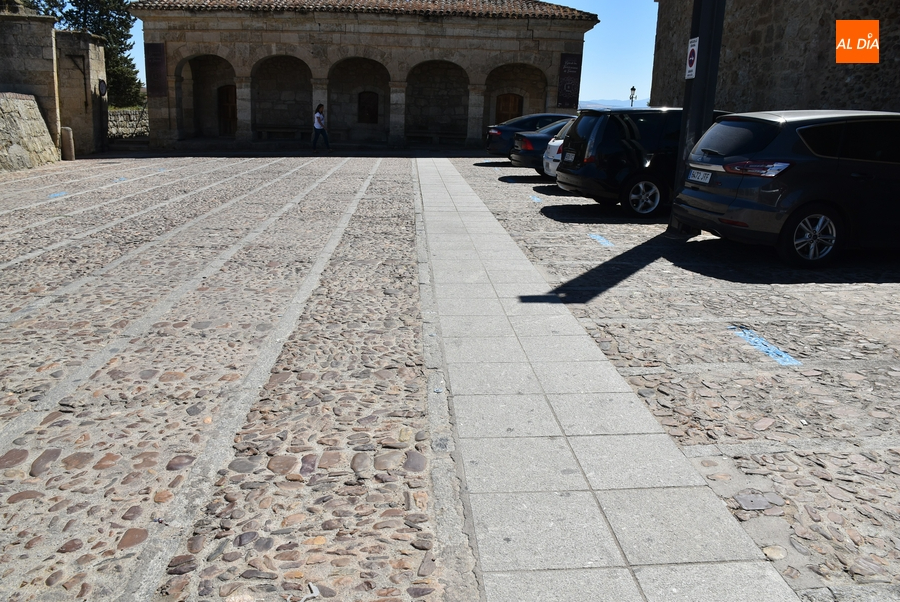 El paseo peatonal del Registro doblará su anchura a la par que se sustituye la general del agua