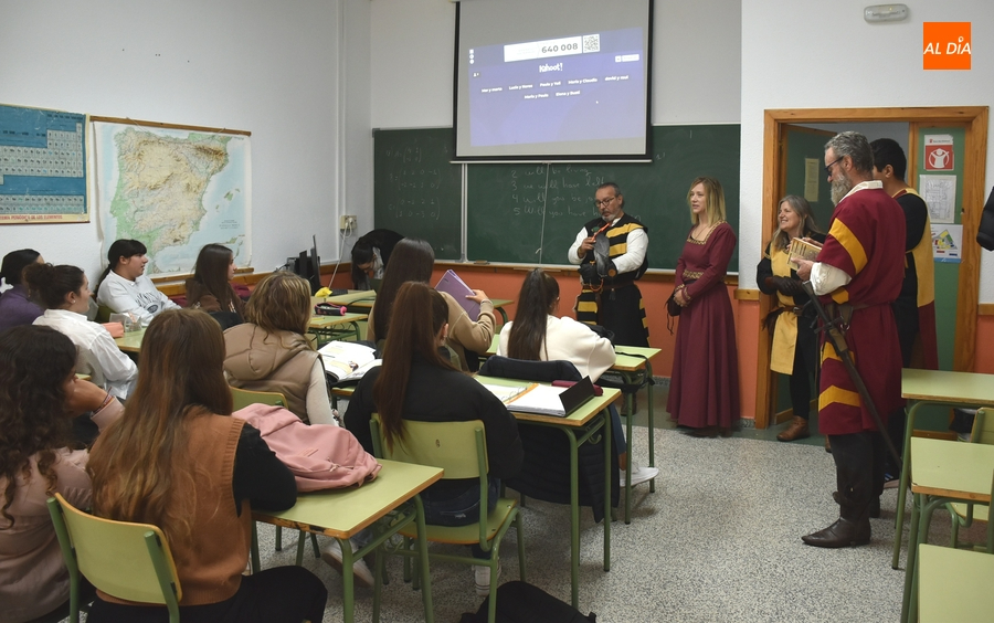 Rodericus completa sus visitas a los centros educativos de Ciudad Rodrigo