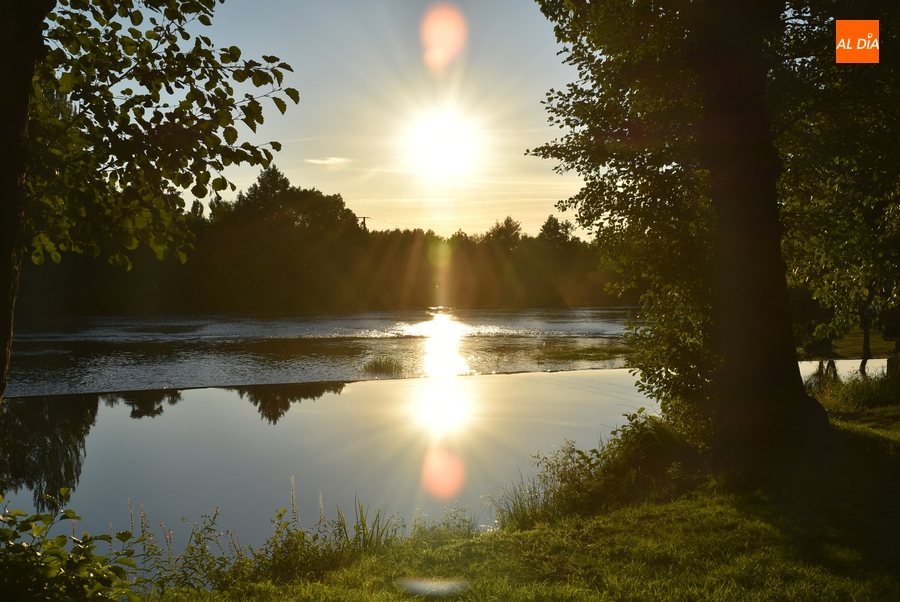 El verano toca a su fin con el mayor caudal del Águeda en más de año y medio