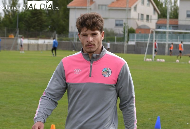 Amaro se retira del entrenamiento del Salamanca UDS por una sobrecarga