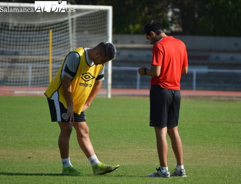 Pereira vuelve a quedar KO y abandona el penúltimo entrenamiento del Salamanca UDS antes del derbi