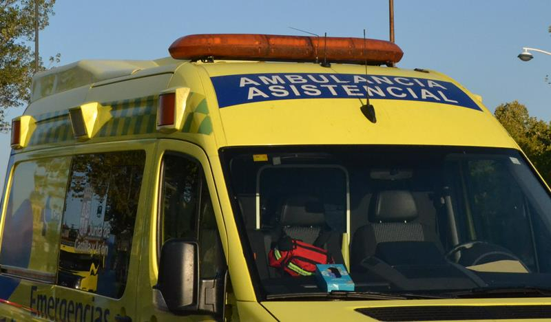 Heridos dos septuagenarios en una salida de vía en la A-62 a la altura de Sancti-Spíritus