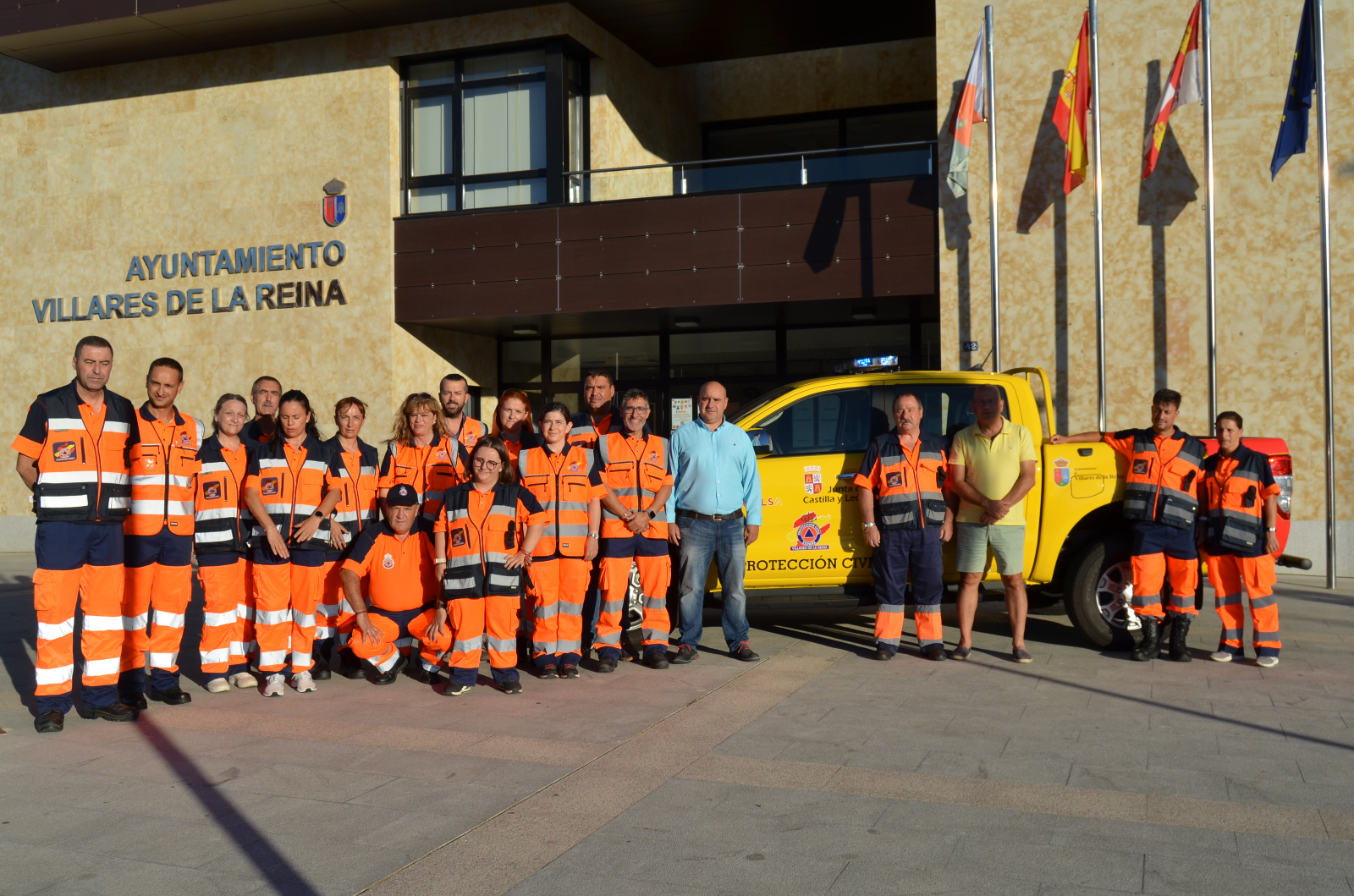 Protección Civil de Villares de la Reina ya cuenta con su propio vehículo