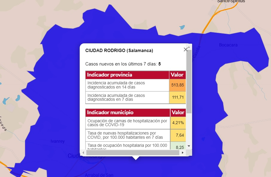 Desciende ligeramente la incidencia, aunque 4 localidades marcan positivos desde el viernes