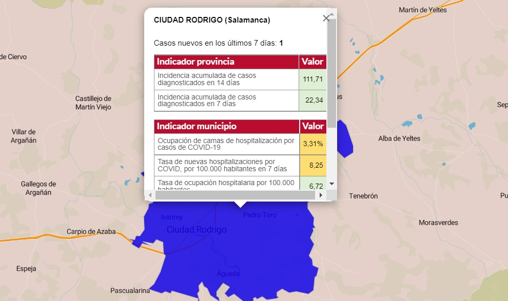 La comarca despide septiembre con positivos únicamente en 3 localidades en la última semana