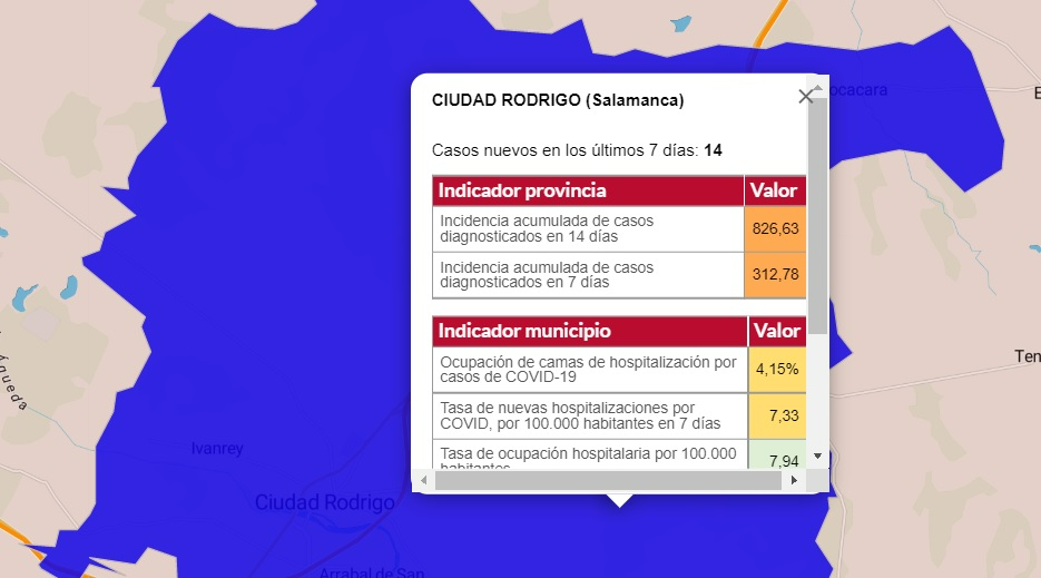Diez localidades han registrado casos en la última semana y 20 en las últimas dos