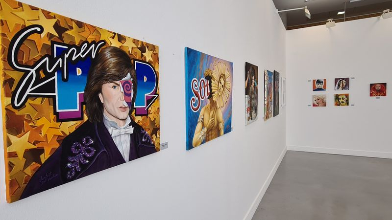 Camilo Sesto y otros famosos protagonizan esta exposición en El Charro