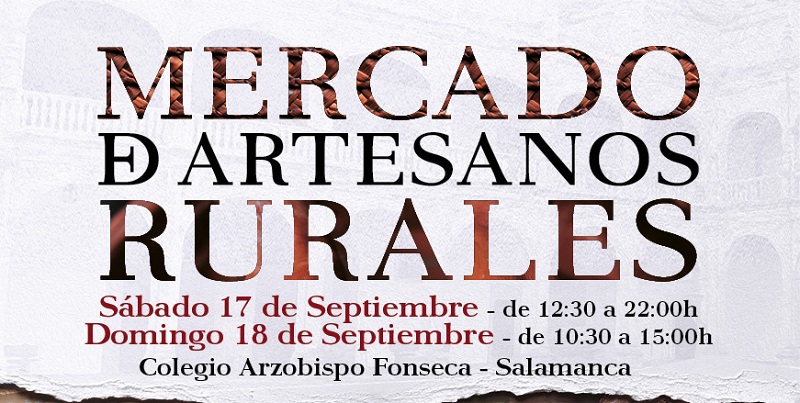 Una treintena de los mejores artesanos de CyL se darán cita durante este fin de semana en el Colegio Arzobispo Fonseca