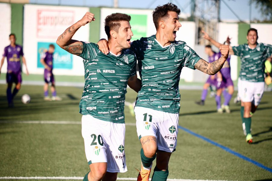 Toti le da la primera victoria al Guijuelo en su nueva categoría a costa del Cristo de Chuchi Jorqués (1-0)