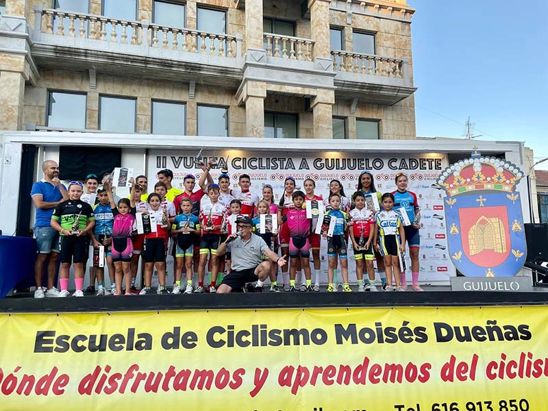 Las promesas del ciclismo deslumbran en Guijuelo