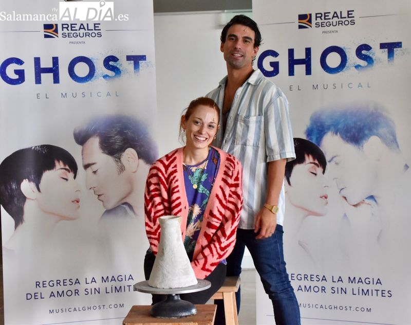 El musical Ghost llega a Salamanca: Es precioso vivir este estreno en Salamanca