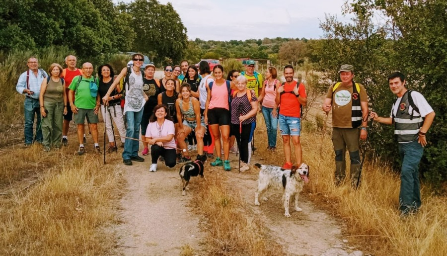 Más de cien personas participaron en la 3ª Marcha ‘Uniendo Pueblos por Caminos Antiguos’