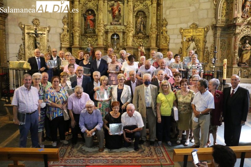 La comarca de Vitigudino cuenta con 39 nuevos matrimonios de oro