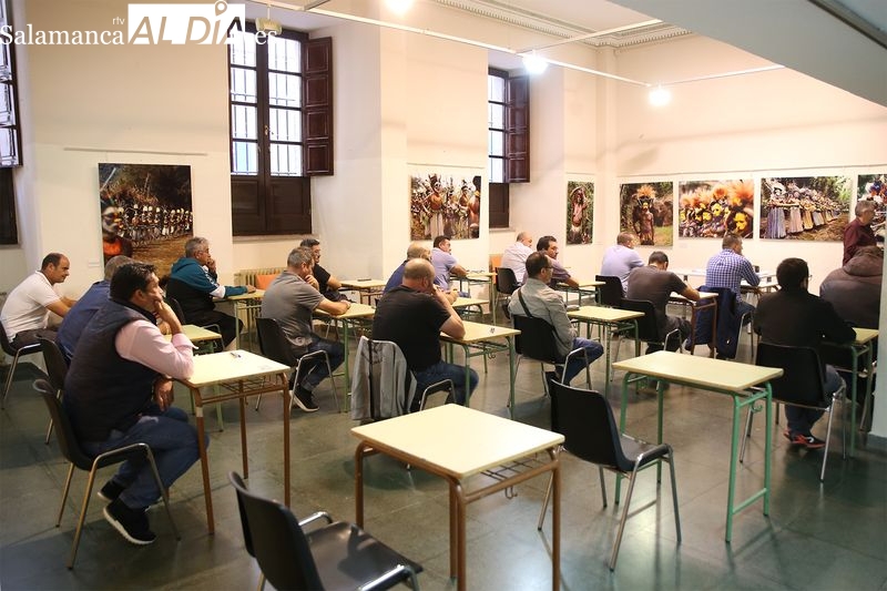 Los aspirantes comenzaron el examen a las 12 horas. Foto: Francisco Cañizal