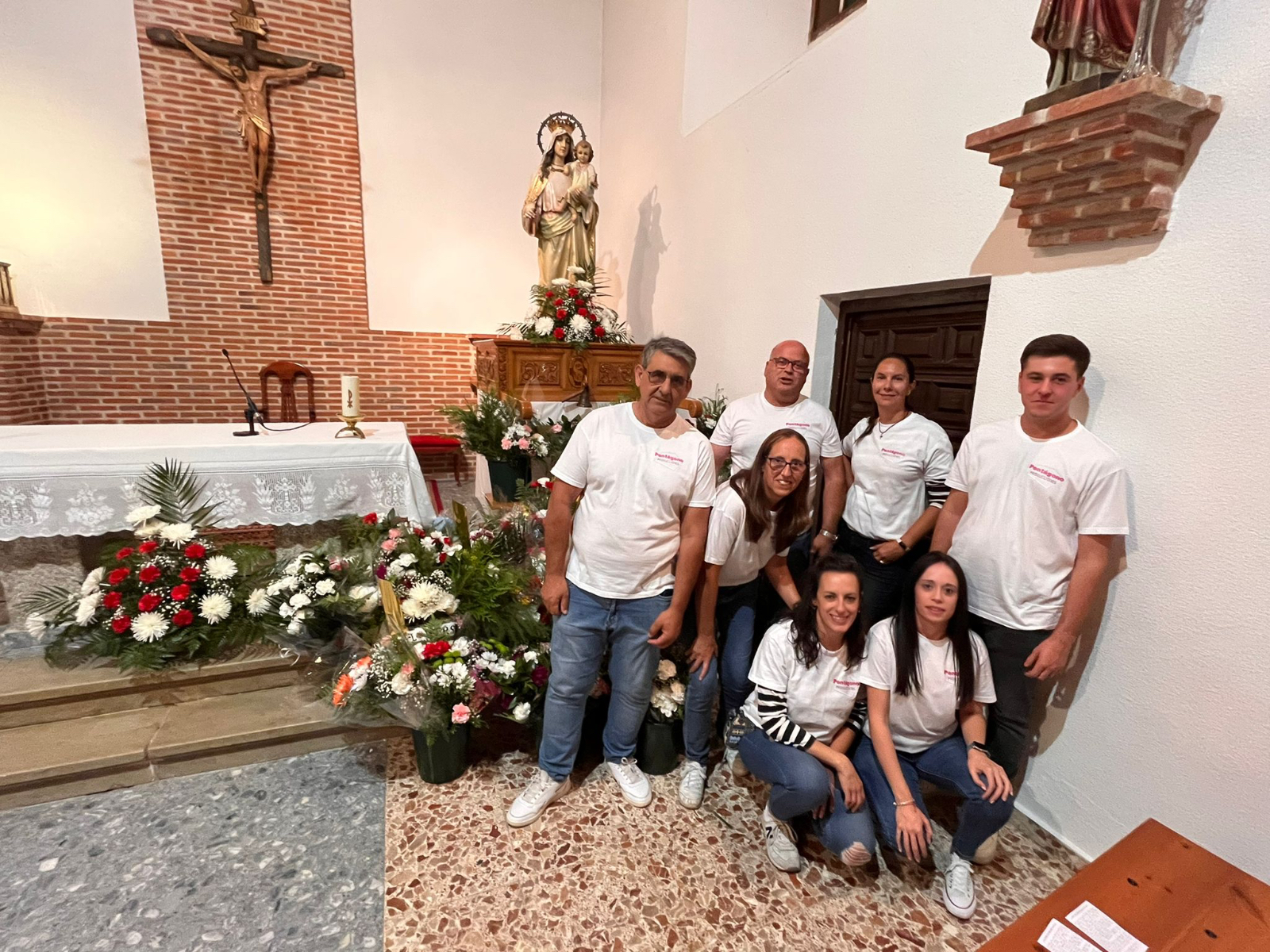 Los vecinos nos piden que en las fiestas no falte ni de comer ni de beber