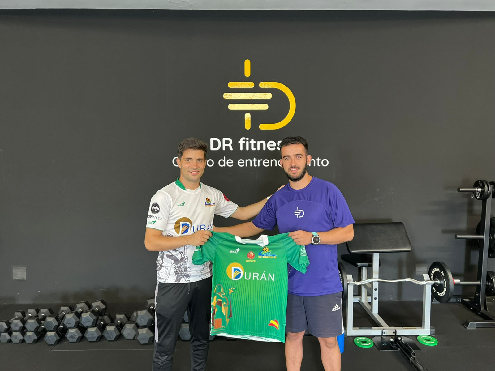 Dani Reyes, el encargado de la preparación física del Piensos Durán Albense FS