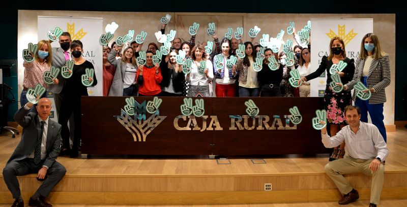 Caja Rural de Salamanca se vuelca con el Día Solidario a favor de Cáritas 