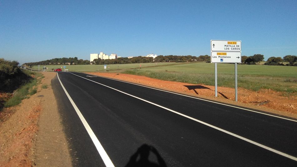 Cortado el acceso a Salamaq desde la carretera de Matilla 