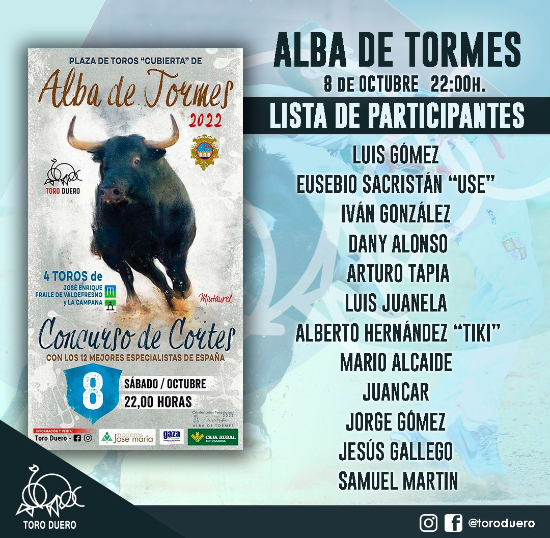 Toro Duero anuncia un interesante concurso de cortes para el 8 de octubre