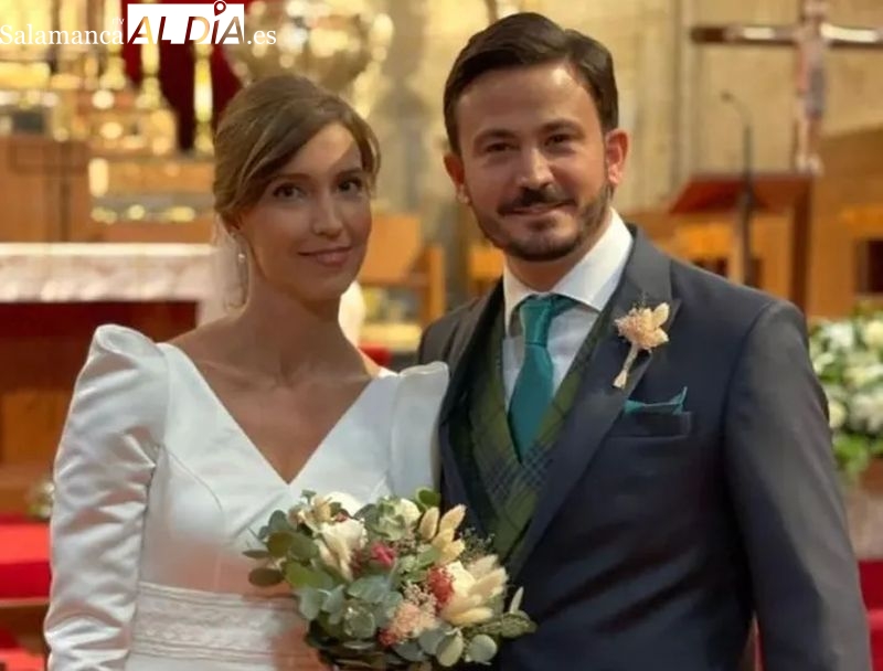 Antonio Rollán y Almudena García se dan el sí quiero