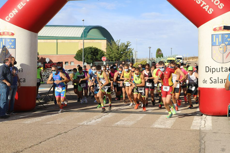 Carbajosa acogerá el Duatlón Cross, que este año será a favor de Pyfano para los niños con cáncer 