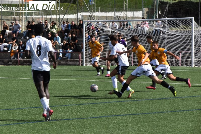 El derbi Salamanca UDS - Unionistas B pone el picante al fútbol base (3-1)