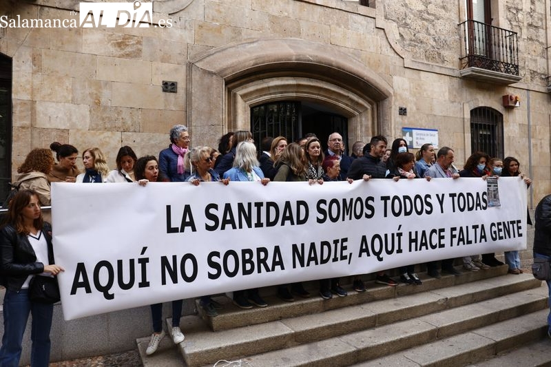 Aquí hace falta gente, el clamor de los profesionales de la sanidad pública de Salamanca