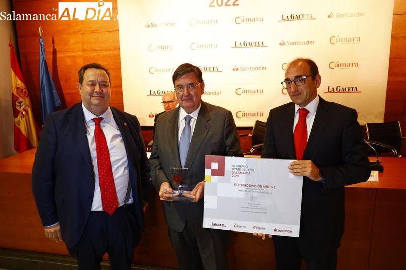 Feltrero División Arte gana el premio Pyme del año 2022 de Salamanca