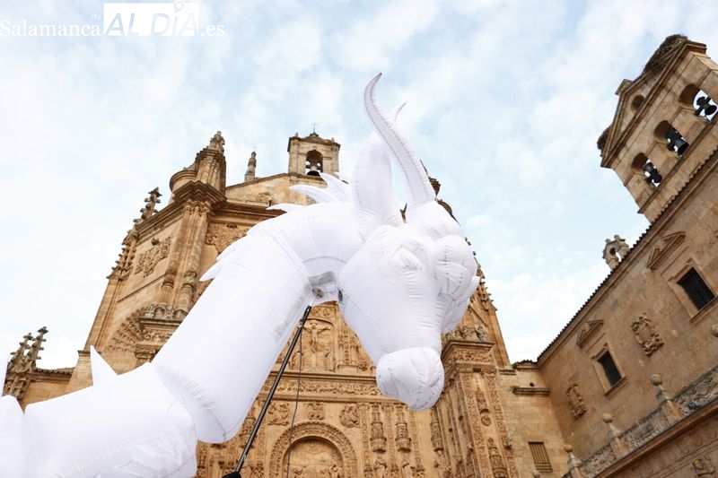 El pasacalles ‘Drakarys’ recorre el centro de la ciudad ante la mirada de niños y mayores