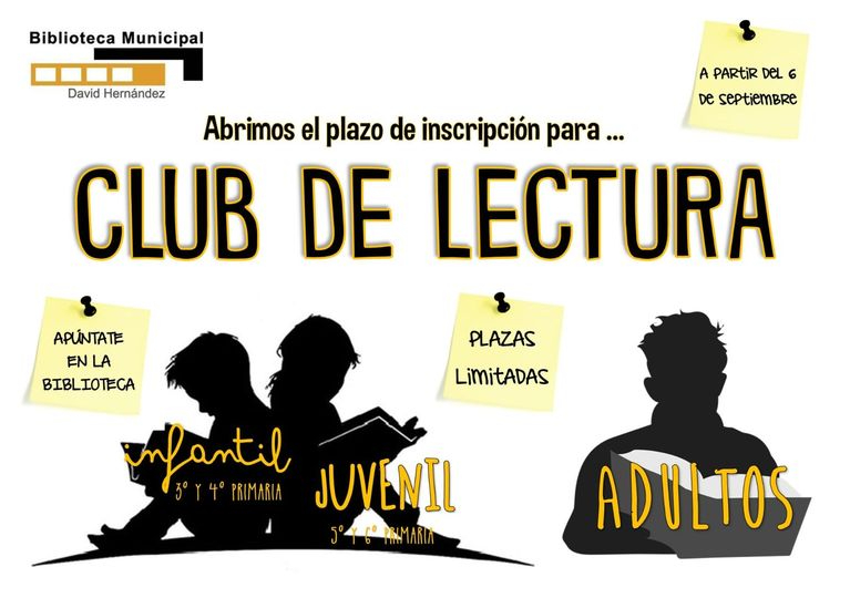 Guijuelo retoma los clubes de lectura suspendidos por la pandemia