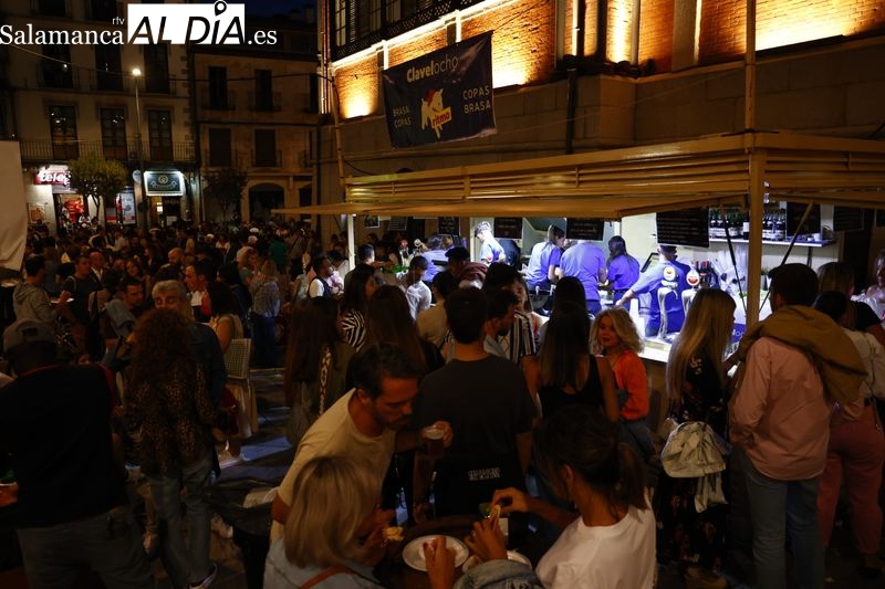 Los salmantinos no fallan a su cita con las casetas en el primer día 