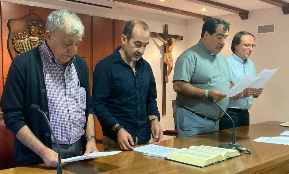 Los nuevos párrocos del Campo de Argañán y el Campo Charro profesan su fe y juran fidelidad