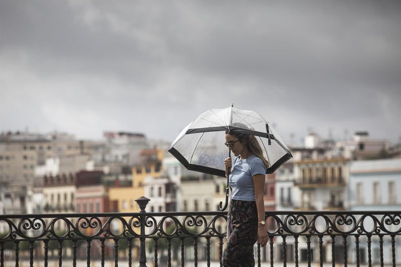Probabilidad de chubascos y tormentas este lunes en el sur de Castilla y León