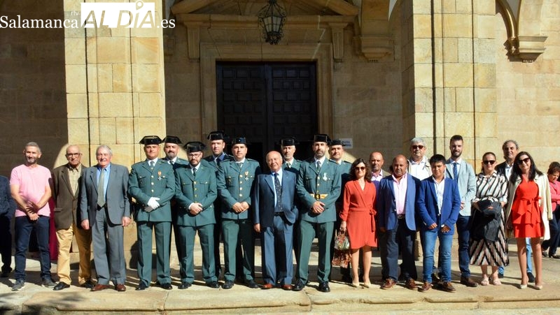 La Guardia Civil de Lumbrales celebra el día de su Patrona arropada por las autoridades del Abadengo