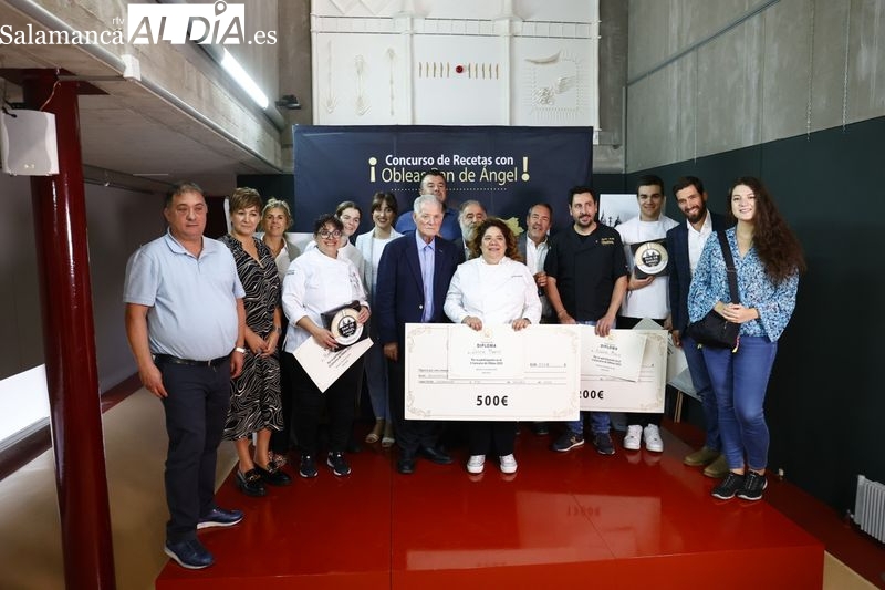 Agustín Maillo, del restaurante Mirasierra, ganador del II Concurso de Recetas Obleas Pan de Ángel