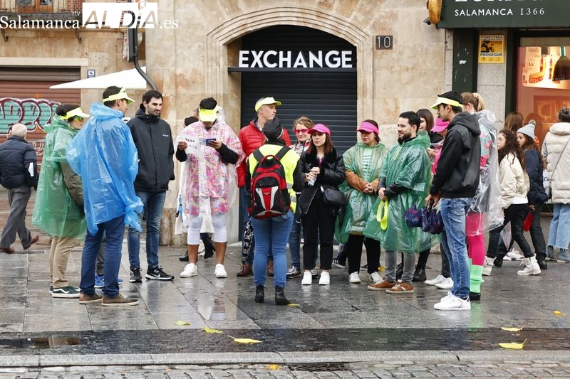 Los salmantinos desafían a Béatrice y se echan a la calle