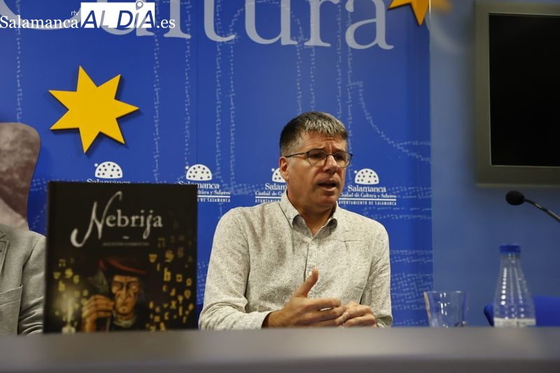 Agustín Comotto presenta el fascinante cómic que rinde homenaje a Nebrija 