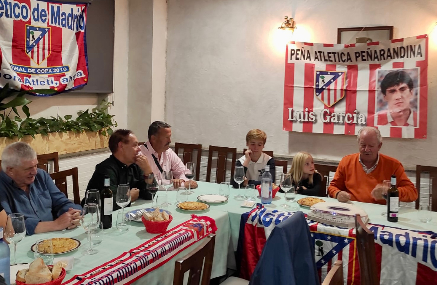 La peña atlética Luis García de Peñaranda celebra su reunión anual
