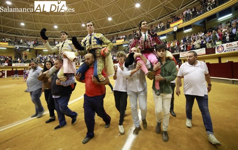 Soñada alternativa de Antonio Grande en Alba a hombros junto a Morante y Luque