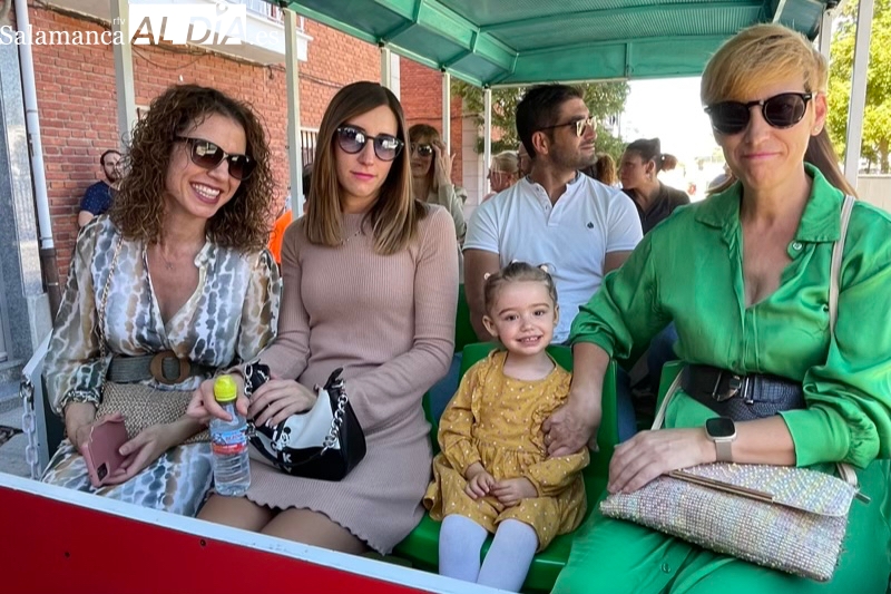 Multitudinaria última jornada festiva patronal en Peñaranda, con las familias y los niños como protagonistas