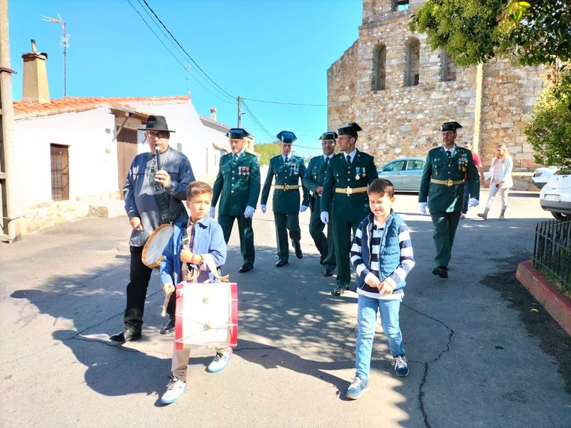 La Guardia Civil de San Pedro de Rozados honra a su patrona