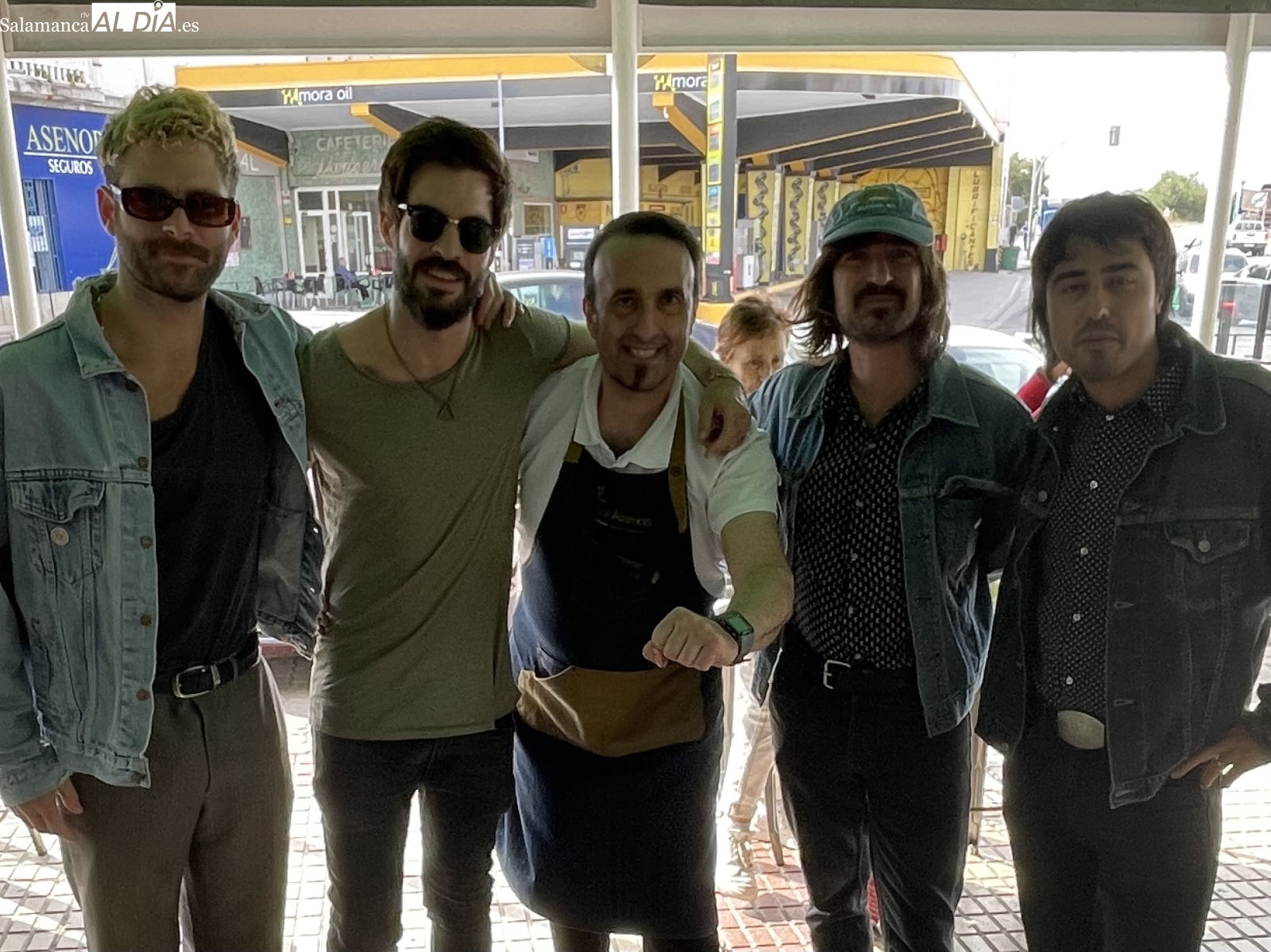 ‘Los Telepáticos’ hacen parada en Los Álamos antes de su importante concierto en Oporto