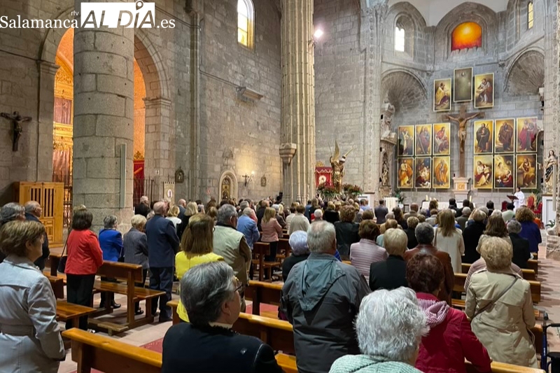 Recogen firmas para nombrar a Santa María Reina como patrona de Peñaranda